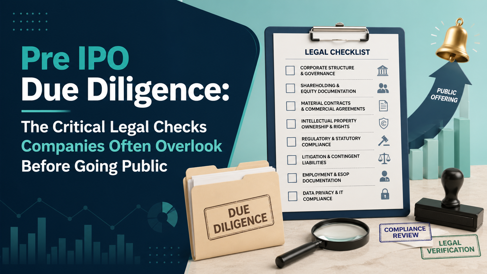 Pre IPO Due Diligence: The Critical Legal Checks Companies Often Overlook Before Going Public